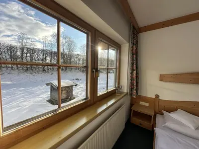 Ein Bett oder Betten in einem Zimmer der Unterkunft Residenz am Park