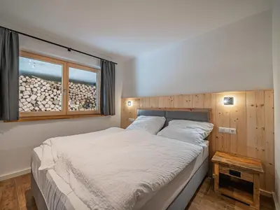 Ein Bett oder Betten in einem Zimmer der Unterkunft Haus Bergstille Top 2