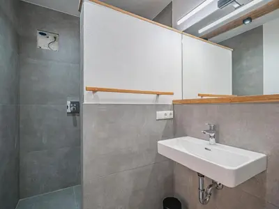 Ein Badezimmer in der Unterkunft Haus Bergstille Top 2