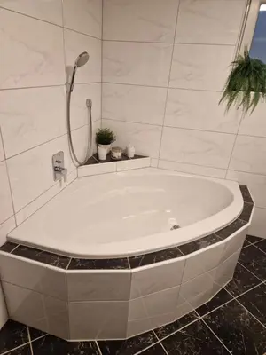 Ein Badezimmer in der Unterkunft Haus Slechta