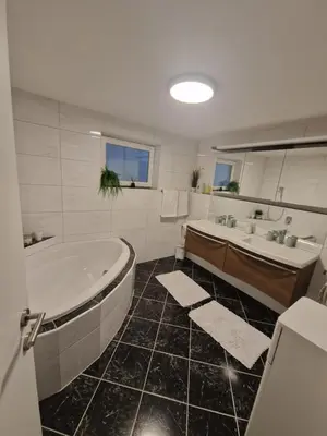 Ein Badezimmer in der Unterkunft Haus Slechta
