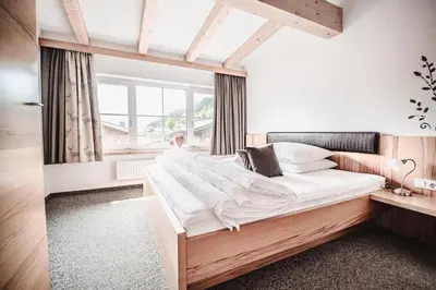 Ein Bett oder Betten in einem Zimmer der Unterkunft Haus Kapeller