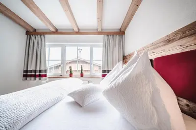 Ein Bett oder Betten in einem Zimmer der Unterkunft Haus Kapeller
