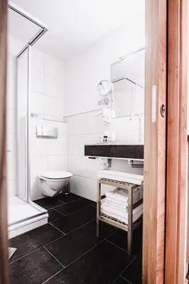 Ein Badezimmer in der Unterkunft Haus Kapeller