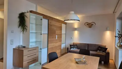 Ein Sitzbereich in der Unterkunft Appartement HARRIE by Miha