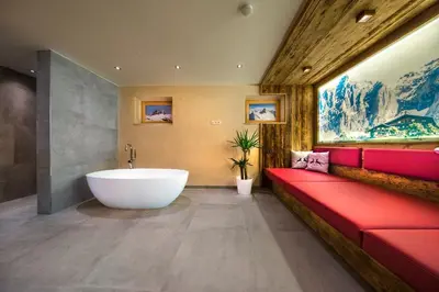 Ein Badezimmer in der Unterkunft Wellnesschalet Tauern Juwel