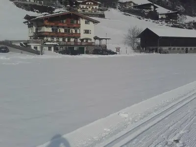 Tirol Appartement Haus Zillertal im Winter
