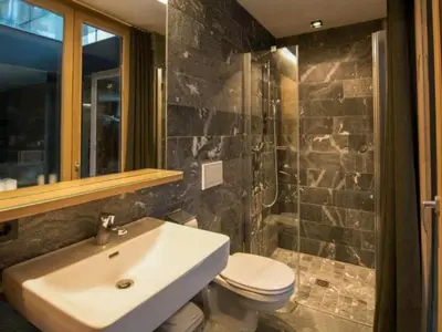 Ein Badezimmer in der Unterkunft Smaragdresort Gipfelstürmer