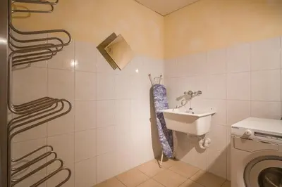 Ein Badezimmer in der Unterkunft Ferienwohnung Fußalm