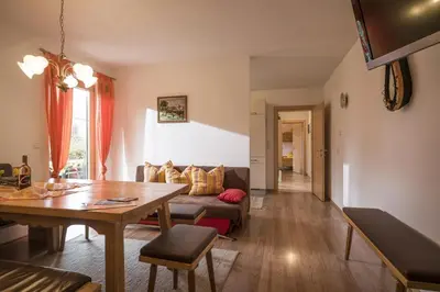 TV/Unterhaltungsangebot in der Unterkunft Ferienwohnung Fußalm