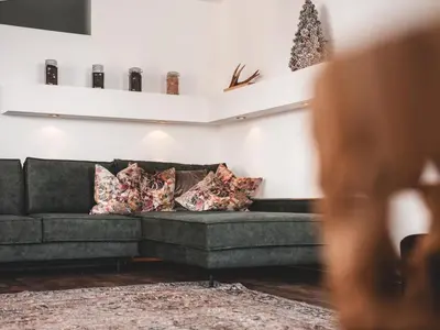 Ein Sitzbereich in der Unterkunft CENTRAL STAY - Appartement Gerlos 177