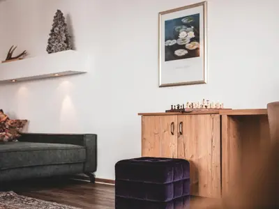 Ein Sitzbereich in der Unterkunft CENTRAL STAY - Appartement Gerlos 177