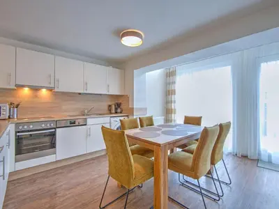 Küche/Küchenzeile in der Unterkunft Ski-in, ski-out Brunner Apartment, Wildschönau