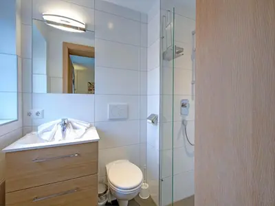 Ein Badezimmer in der Unterkunft Ski-in, ski-out Brunner Apartment, Wildschönau