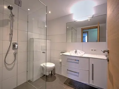 Ein Badezimmer in der Unterkunft Brunner Apartment on the ski slope