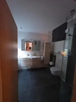 Ein Bett oder Betten in einem Zimmer der Unterkunft Bergpanorama Mühlhans