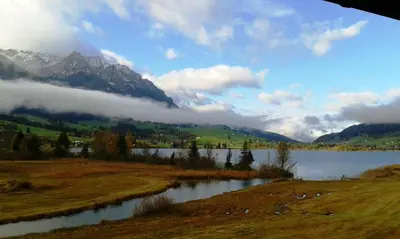 Naturlandschaft in der Nähe der Ferienwohnung