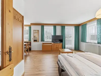 Ein Bett oder Betten in einem Zimmer der Unterkunft Mittersill apartment close to ski lifts