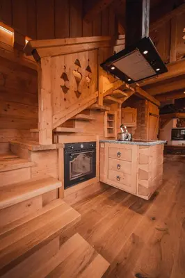 Küche/Küchenzeile in der Unterkunft Buchegg Alm