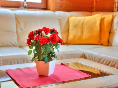 Ein Sitzbereich in der Unterkunft Holiday Village Wildschönau Nature Escape Chalet