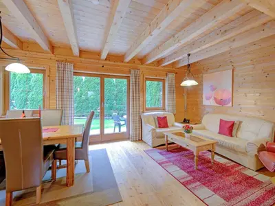 Ein Sitzbereich in der Unterkunft Holiday village Wildschönau in Kitzbühel Alps