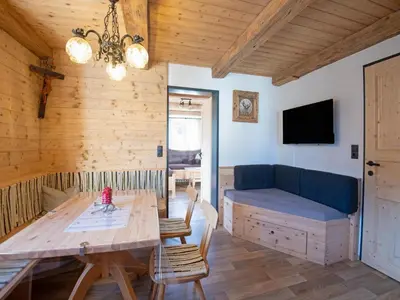 TV/Unterhaltungsangebot in der Unterkunft Cabin with sauna near Spieljoch Ski