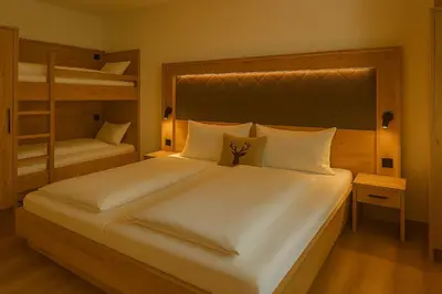 Ein Bett oder Betten in einem Zimmer der Unterkunft Appartment Krimmler Bergtraum