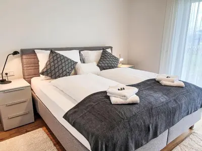 Ein Bett oder Betten in einem Zimmer der Unterkunft Apartment Lechner by Interhome