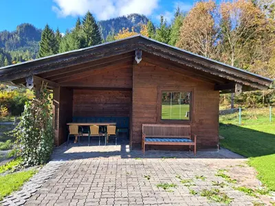 Naturlandschaft in der Nähe des Ferienhauses