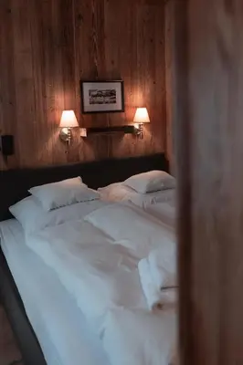 Ein Bett oder Betten in einem Zimmer der Unterkunft Löw Chalet Suite 3 in the heart of Kitzbühel by 360 Estates