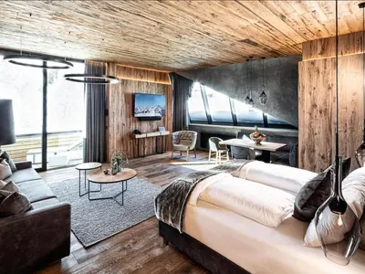 TV/Unterhaltungsangebot in der Unterkunft Mountain View Loft Amethyst
