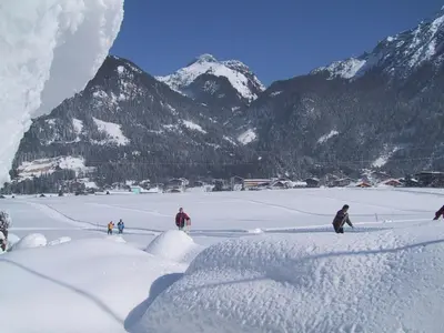 Achenseer Hüttendörfl im Winter