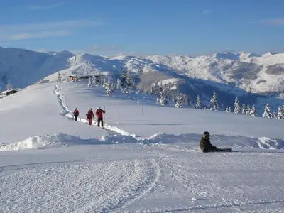 Chalet Brechhorn Landhaus im Winter