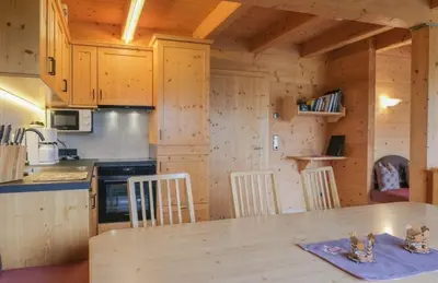Küche/Küchenzeile in der Unterkunft Chalet Brechhorn Landhaus