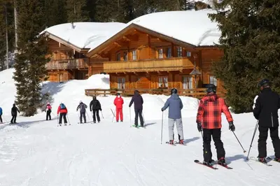 Chalet Brechhorn Landhaus im Winter