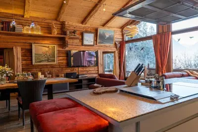 TV/Unterhaltungsangebot in der Unterkunft Luxus-Chalet Mühlermoos