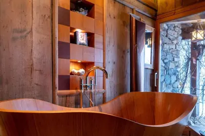 Grundriss der Unterkunft Luxus-Chalet Mühlermoos