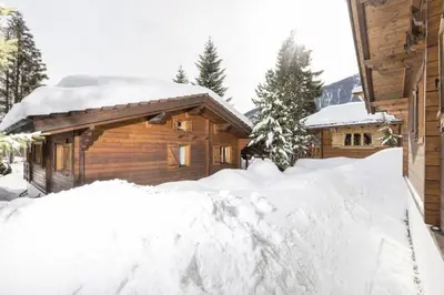 Alpen-Chalets Achensee im Winter