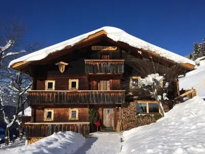 Bergchalet Heidialm im Winter