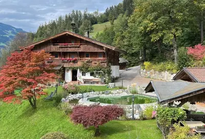 Naturlandschaft in der Nähe des Ferienhauses