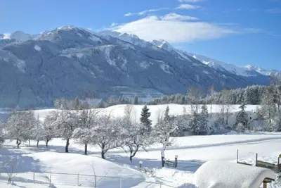 Bauernhaus Hollersbach im Winter