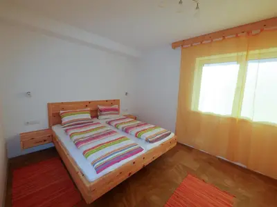 Ein Bett oder Betten in einem Zimmer der Unterkunft Haus am Sonnenhang