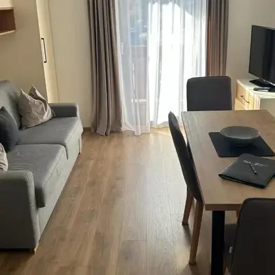 Nice apartment in Jochberg with ski-in