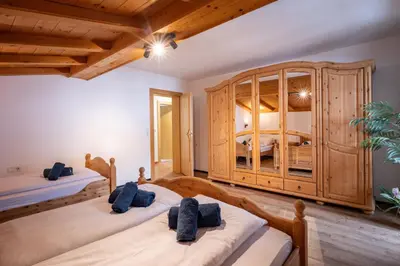 Ein Bett oder Betten in einem Zimmer der Unterkunft Residenz am Sonnenhang Wildschönau