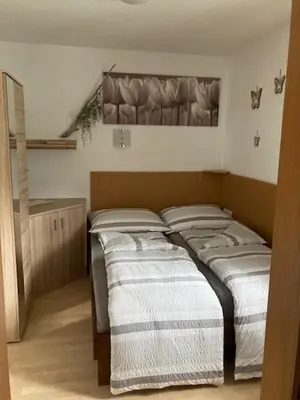 Ein Bett oder Betten in einem Zimmer der Unterkunft Ferienhaus Dengg