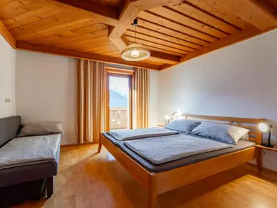 Ein Bett oder Betten in einem Zimmer der Unterkunft Grünbichel Hof I