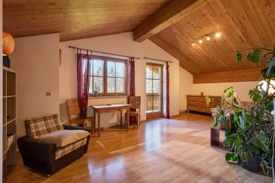 Grundriss der Unterkunft Appartement Bach