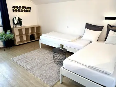 Ein Bett oder Betten in einem Zimmer der Unterkunft Appartement Mona