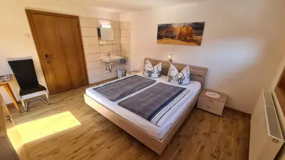 Ein Bett oder Betten in einem Zimmer der Unterkunft Lipperhof