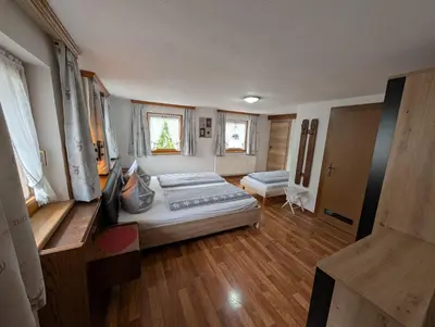 Ein Bett oder Betten in einem Zimmer der Unterkunft Lipperhof